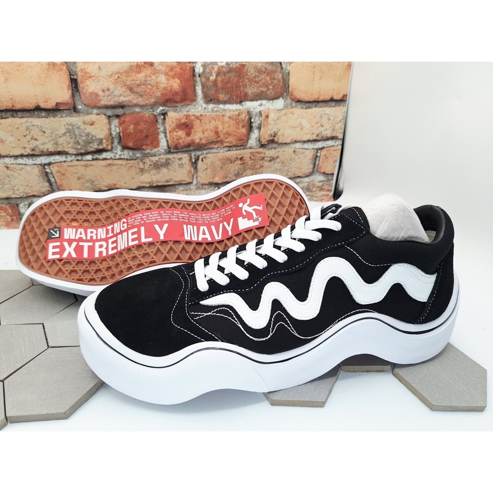 MSCHF Wavy Baby x Tyga Black Vans Limited Edition Shoes Men Sz 13 Rare Chunky